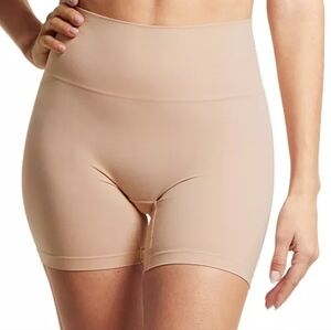 Hanky Panky Light Beige Chai Bike Short In XS Extra Small New With Tags NWT